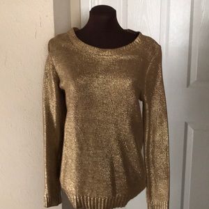 Gold sweater